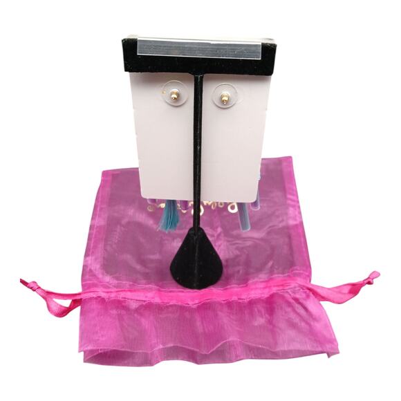 Lilly Pulitzer Statement Beaded Tassel Earrings – NWT - Picture 8 of 9